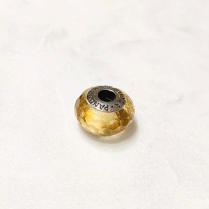 Pandora Faceted Gold Murano Glass Charm